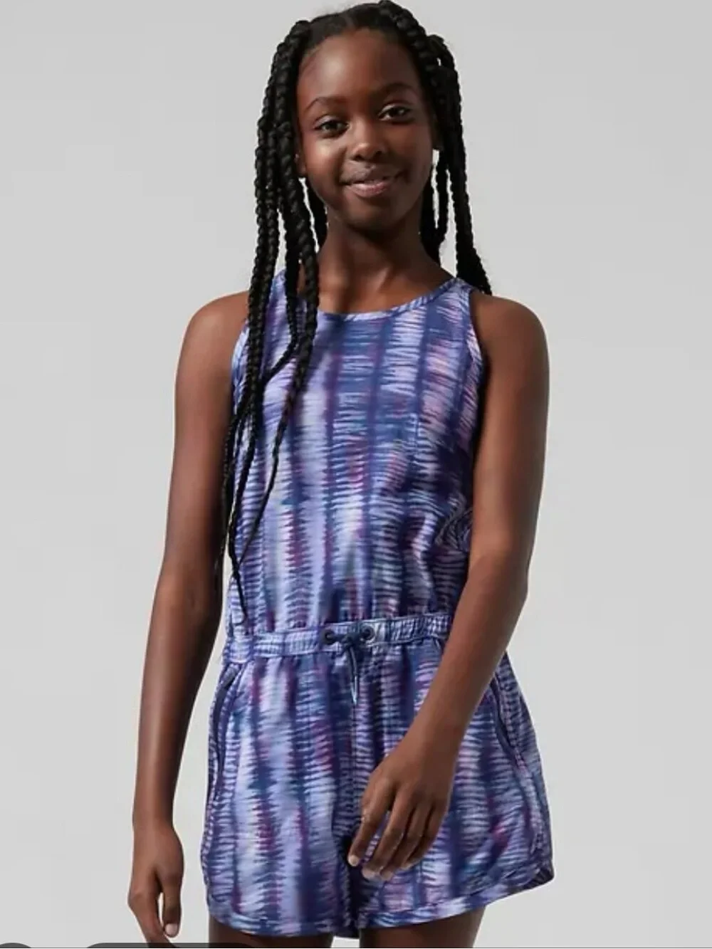 Athleta girl on the go 1 piece romper XXL